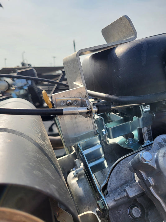 Throttle Cable Mount Angle