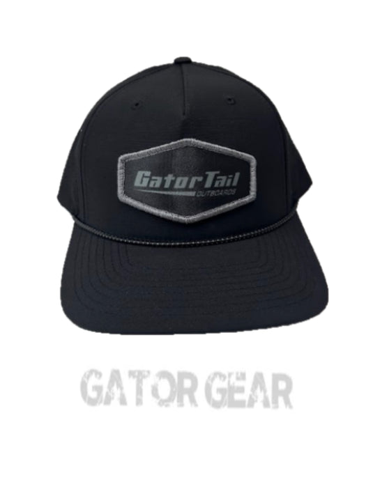 BLACK/BLACK GATORTAIL ROPE
