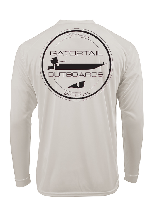 Boat Logo Gatortail Long Sleeve Dri-Fit (Sand)