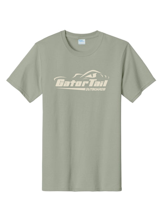 Gatortail Stone Wash Green Tee