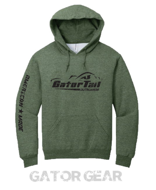 Gatortail Nation Hoodie-Military Green