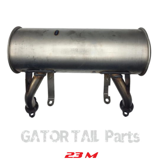 マフラー 192WIDT-AC01 EVASION / MUFFLER. ACRYLIC 23M Stainless Muffler – Gatortail