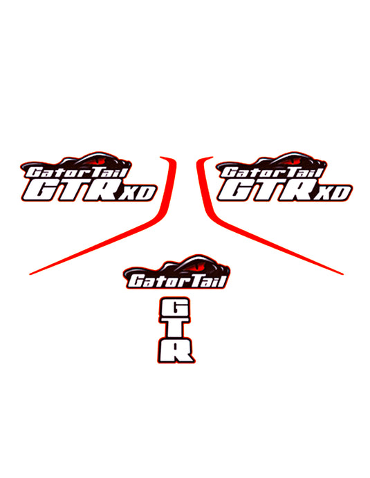 XD Clutch Cover Decal Set