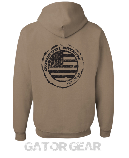 Gatortail Nation Hoodie-Safari
