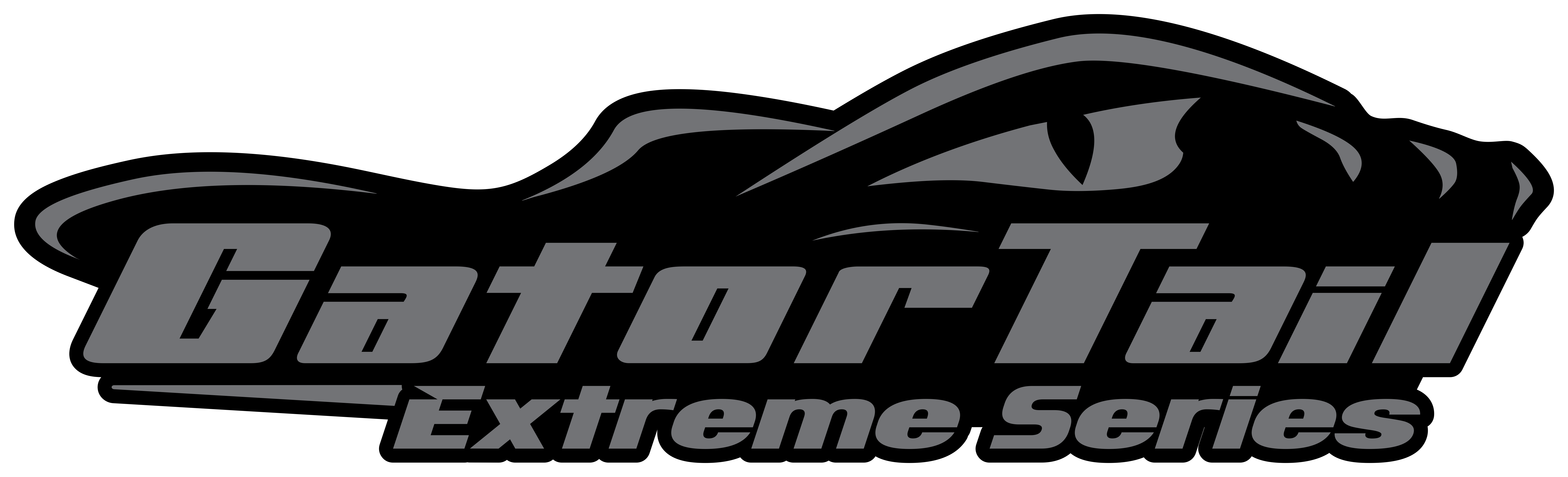 Grey Extreme Sticker Gatortail