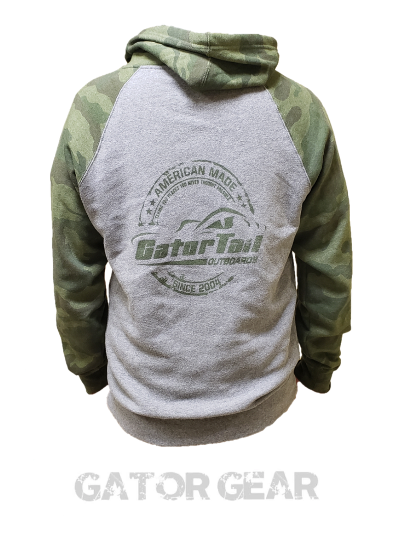 Load image into Gallery viewer, Gatortail Green Camo Hoodie
