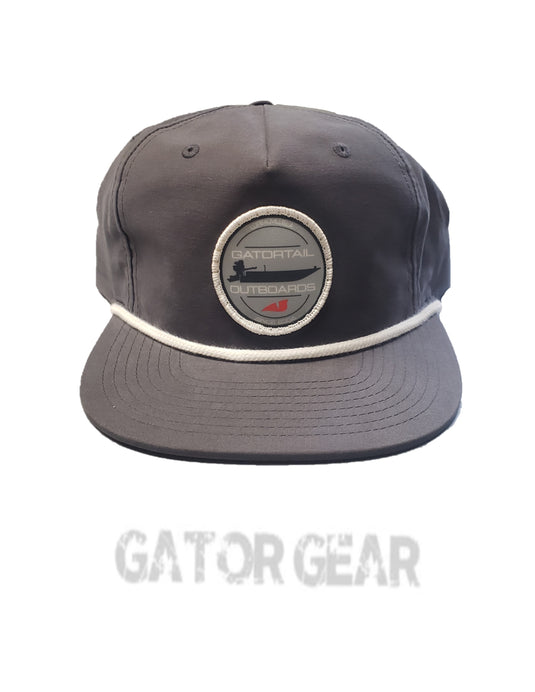 Grey Rope Cloth Boat Patch