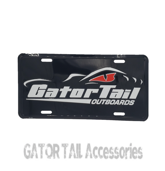GT Black License Plate