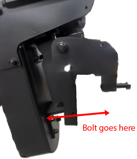 4 1/2" Transom Thru Bolts
