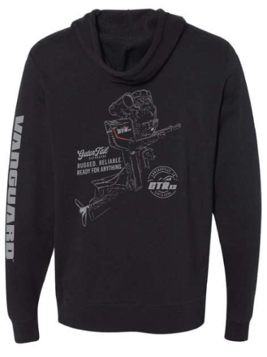 Load image into Gallery viewer, Gatortail Black XD Hoodie
