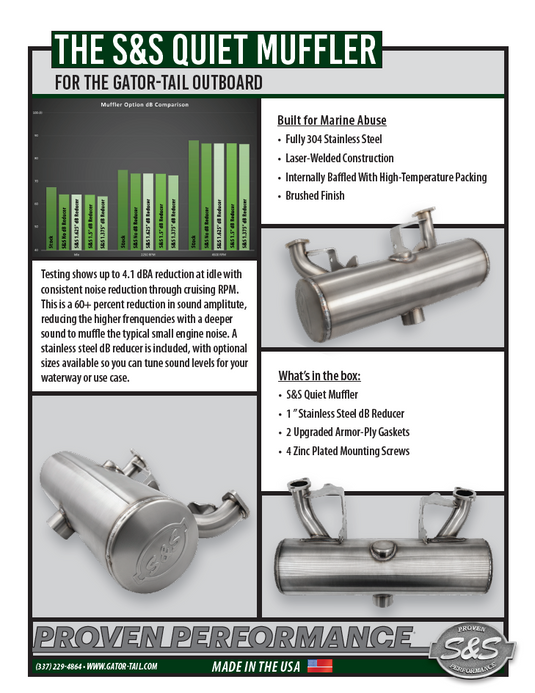 S&S Quiet Muffler