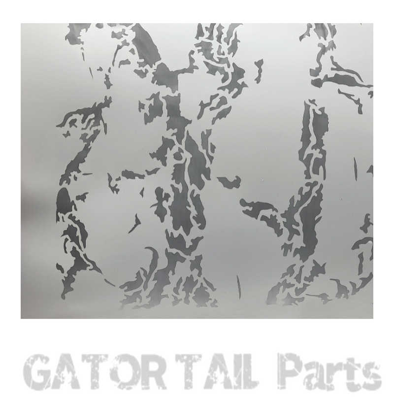gear stencil Camo Stencils – Gatortail