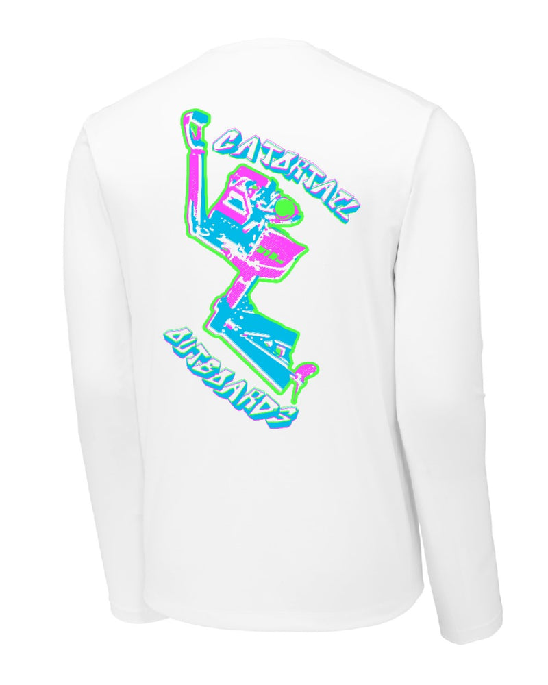 Load image into Gallery viewer, Retro White Gatortail Long Sleeve Dri-Fit
