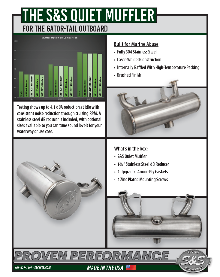 Load image into Gallery viewer, S&amp;S Quiet Muffler
