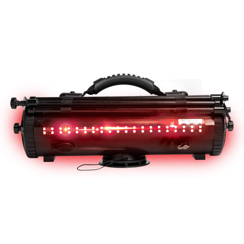 Load image into Gallery viewer, Bazooka G3 Party Bar MINI Portable Bluetooth Speaker | 70 Hours Battery Life | IP66 Waterproof | 450-watt MAX power | RGB-LED Lights | with one-click “Party Button” music-sharing technology | 6 Marine Grade Speakers
