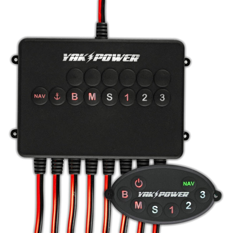 Load image into Gallery viewer, YP-RP8R 8 Circuit Bluetooth Enabled Switching System
