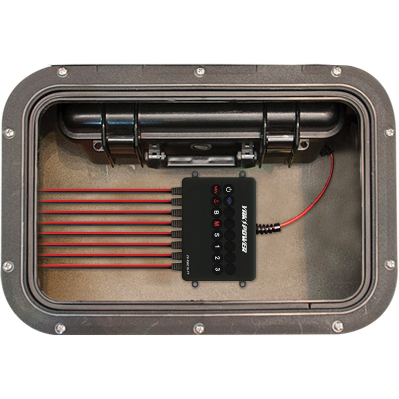 Load image into Gallery viewer, YP-RP8R 8 Circuit Bluetooth Enabled Switching System
