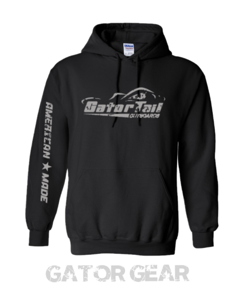 Load image into Gallery viewer, Black Gatortail Nation Hoodie
