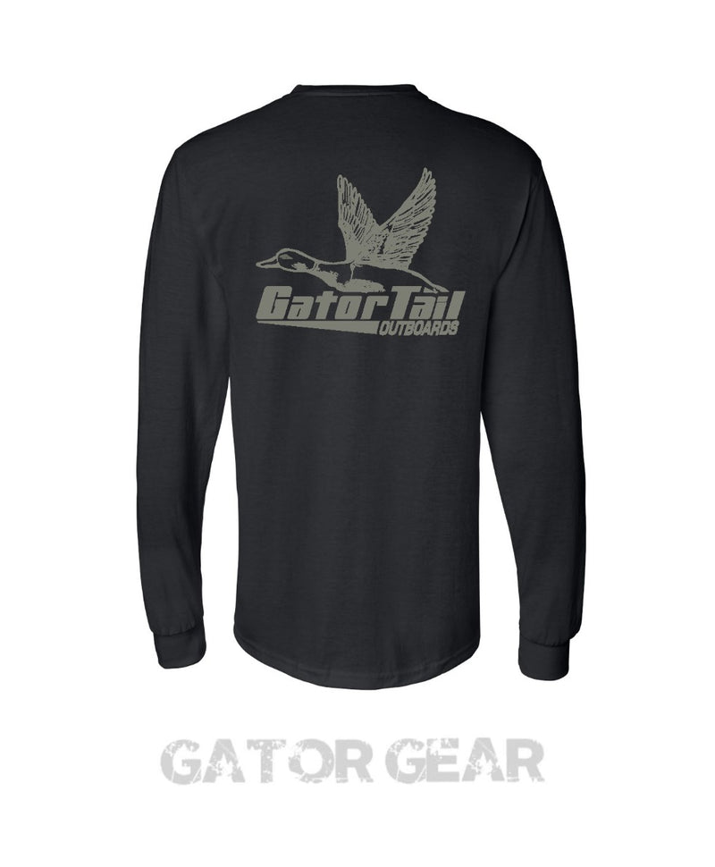 Load image into Gallery viewer, Gatortail Duck Black Long Sleeve
