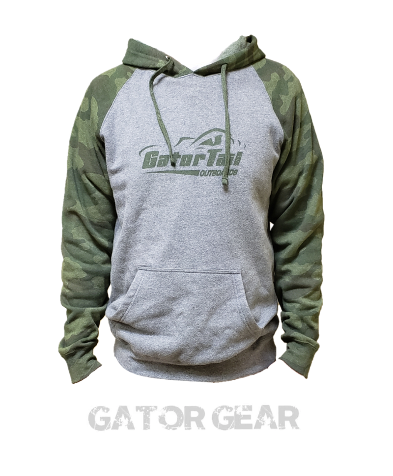 Load image into Gallery viewer, Gatortail Green Camo Hoodie
